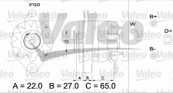 Valeo 433462 - Alternatore autozon.pro