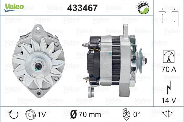 Valeo 433467 - Alternatore autozon.pro