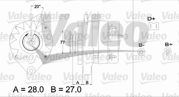 Valeo 433407 - Alternatore autozon.pro