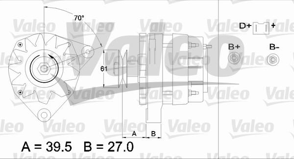 Valeo 433414 - Alternatore autozon.pro