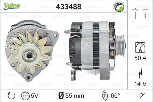 Valeo 433488 - Alternatore autozon.pro