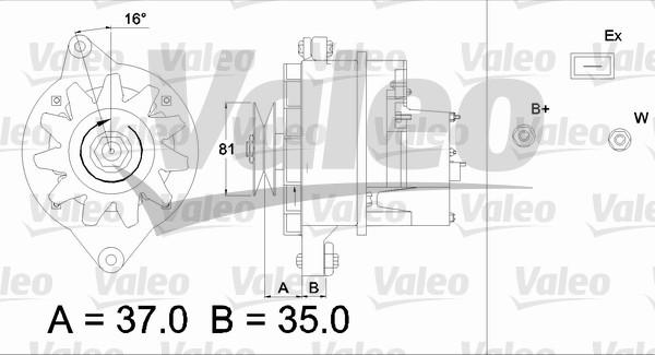 Valeo 433471 - Alternatore autozon.pro