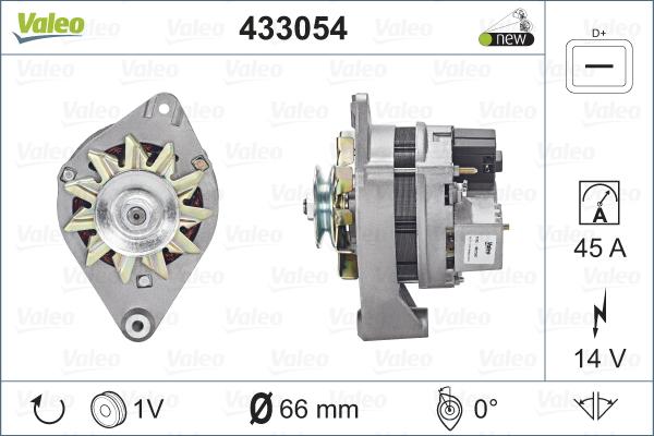 Valeo 433054 - Alternatore autozon.pro