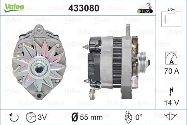 Valeo 433080 - Alternatore autozon.pro