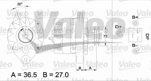 Valeo 433395 - Alternatore autozon.pro