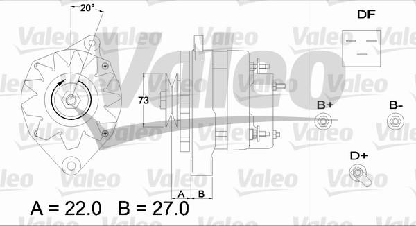 Valeo 433392 - Alternatore autozon.pro