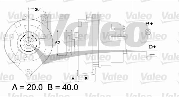 Valeo 433359 - Alternatore autozon.pro