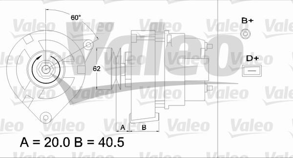 Valeo 433351 - Alternatore autozon.pro