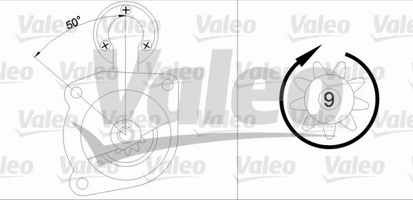 Valeo 433318 - Motorino d'avviamento autozon.pro