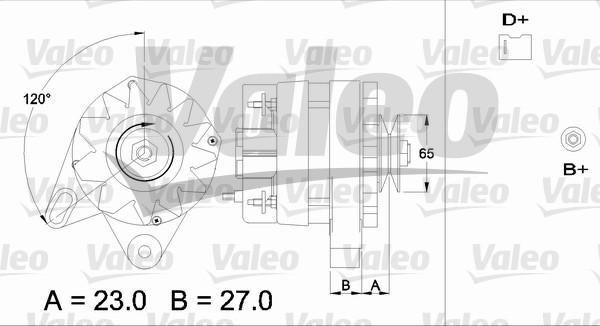 Valeo 433387 - Alternatore autozon.pro