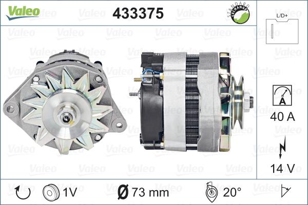 Valeo 433375 - Alternatore autozon.pro