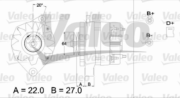 Valeo 433376 - Alternatore autozon.pro