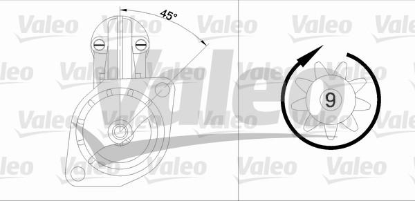 Valeo 433298 - Motorino d'avviamento autozon.pro