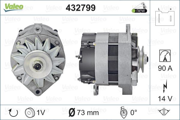 Valeo 432799 - Alternatore autozon.pro