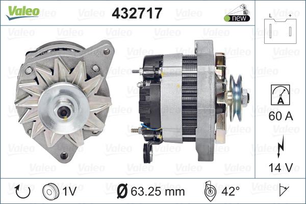 Valeo 432717 - Alternatore autozon.pro