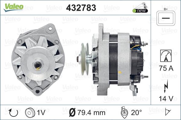 Valeo 432783 - Alternatore autozon.pro