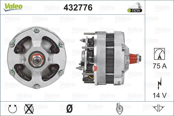 Valeo 432776 - Alternatore autozon.pro