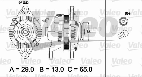 Valeo 437490 - Alternatore autozon.pro