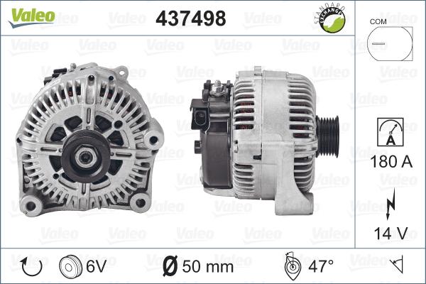 Valeo 437498 - Alternatore autozon.pro