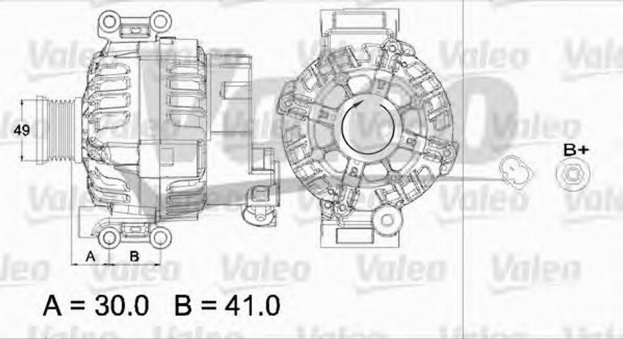 Valeo 437449 - Alternatore autozon.pro