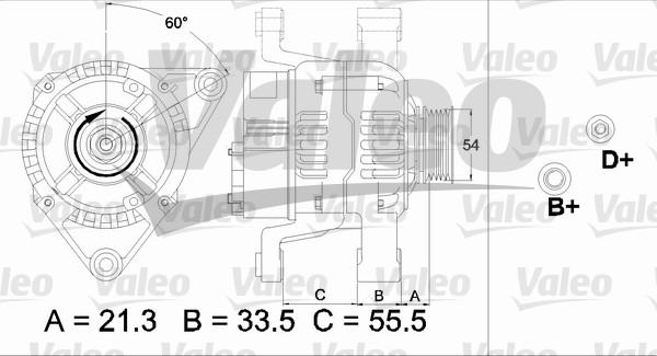 Valeo 437466 - Alternatore autozon.pro