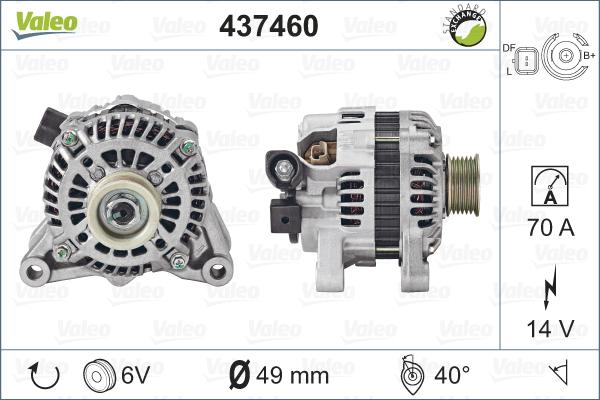 Valeo 437460 - Alternatore autozon.pro