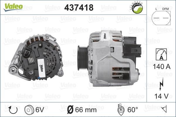 Valeo 437418 - Alternatore autozon.pro