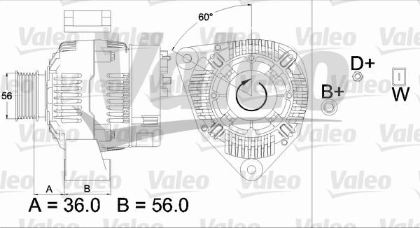 Valeo 437489 - Alternatore autozon.pro