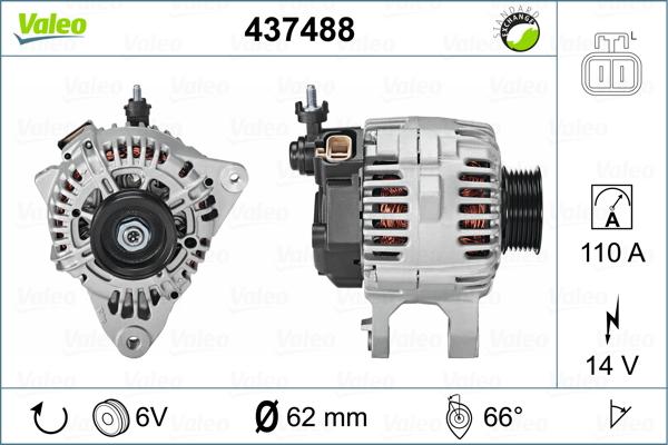 Valeo 437488 - Alternatore autozon.pro