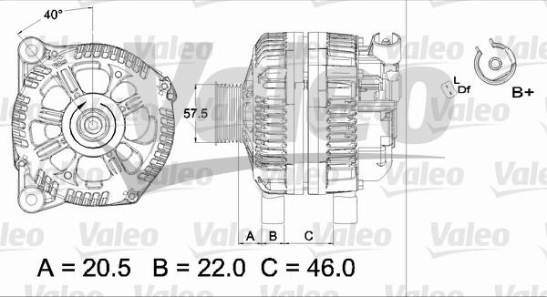 Valeo 437436 - Alternatore autozon.pro