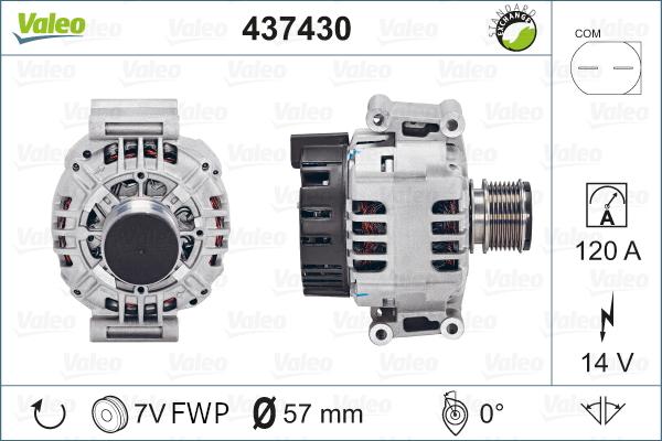 Valeo 437430 - Alternatore autozon.pro