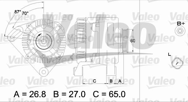 Valeo 437428 - Alternatore autozon.pro