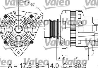 Valeo 437427 - Alternatore autozon.pro