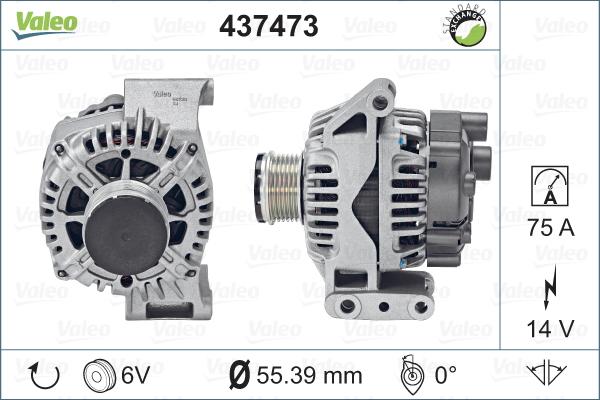 Valeo 437473 - Alternatore autozon.pro