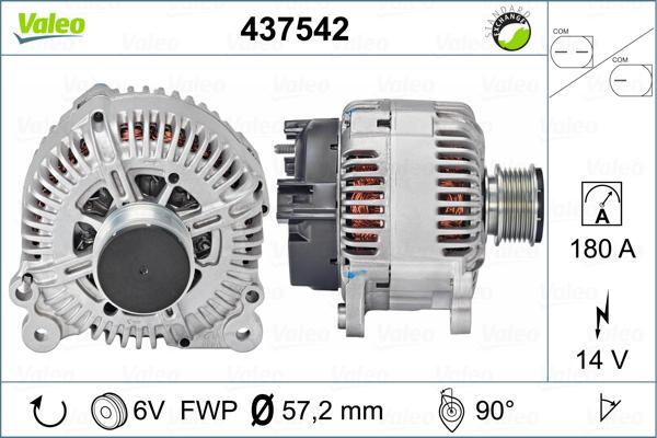 Valeo 437542 - Alternatore autozon.pro