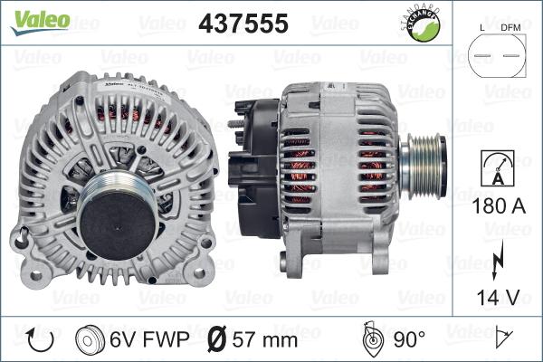 Valeo 437555 - Alternatore autozon.pro