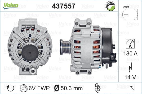 Valeo 437557 - Alternatore autozon.pro