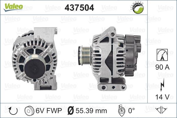 Valeo 437504 - Alternatore autozon.pro