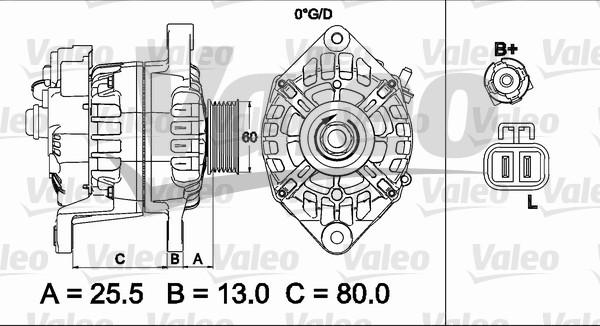 Valeo 437501 - Alternatore autozon.pro