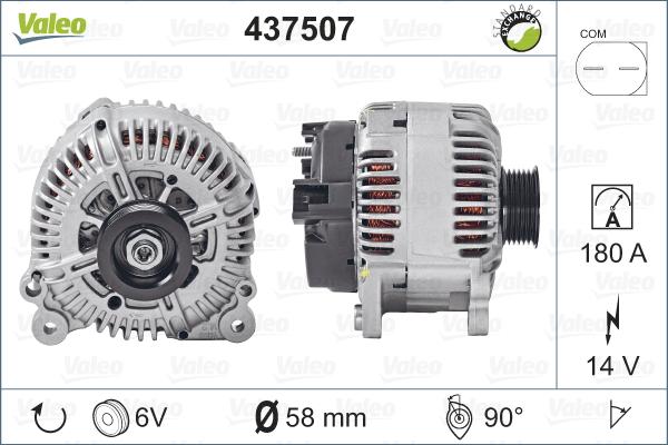 Valeo 437507 - Alternatore autozon.pro