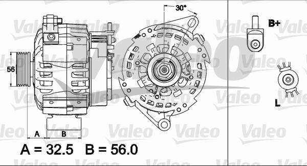 Valeo 437510 - Alternatore autozon.pro