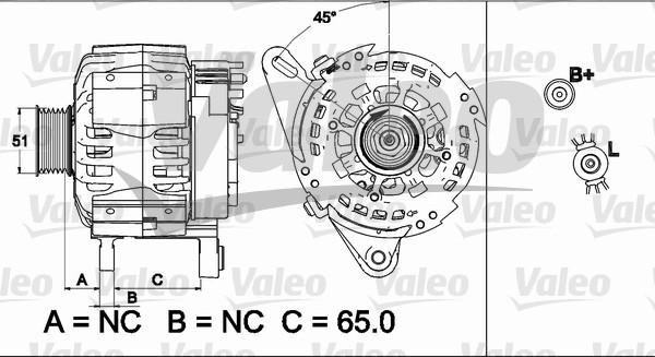 Valeo 437512 - Alternatore autozon.pro