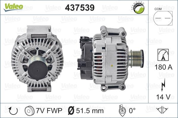 Valeo 437539 - Alternatore autozon.pro