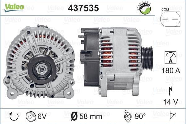 Valeo 437535 - Alternatore autozon.pro