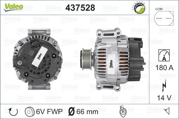 Valeo 437528 - Alternatore autozon.pro