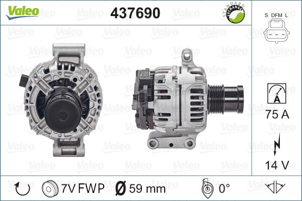 Valeo 437690 - Alternatore autozon.pro