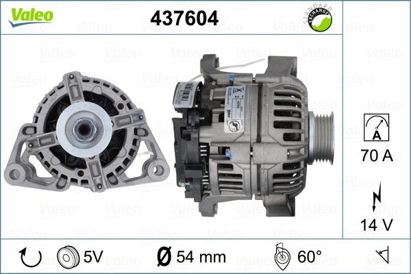 Valeo 437604 - Alternatore autozon.pro