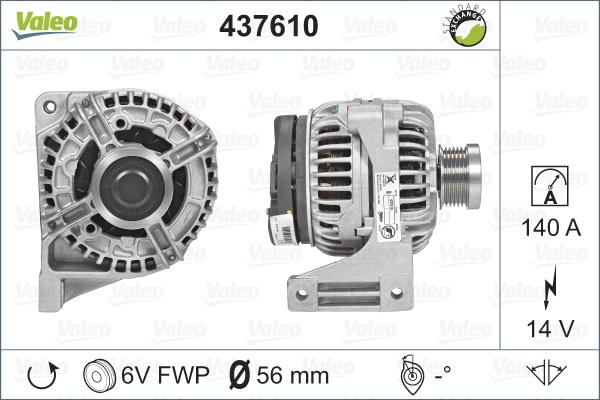 Valeo 437610 - Alternatore autozon.pro