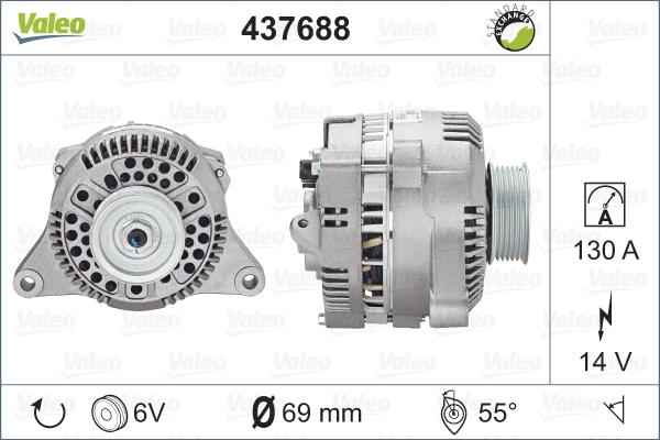 Valeo 437688 - Alternatore autozon.pro