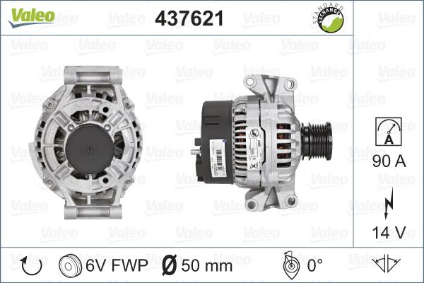 Valeo 437621 - Alternatore autozon.pro